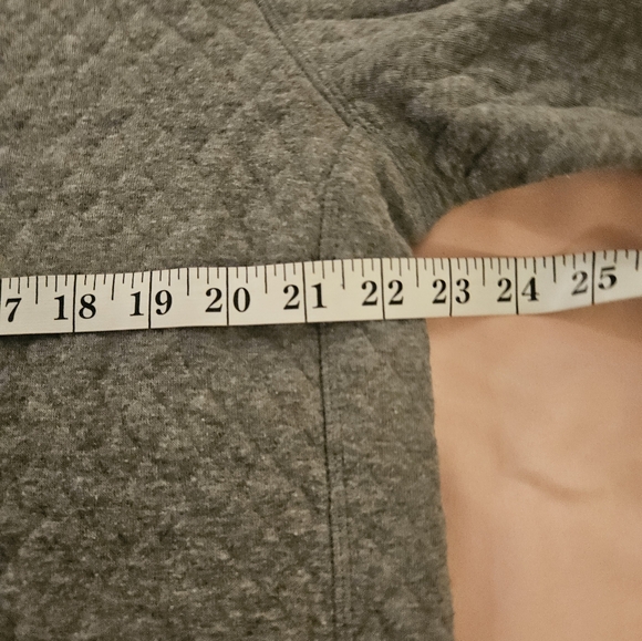 Brooks Brothers Men’s Quarter Zip Quilted Sweater Blue Orange Pullover Sz Large - Picture 2 of 5